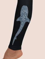 Whale Shark Secret Yoga Leggings