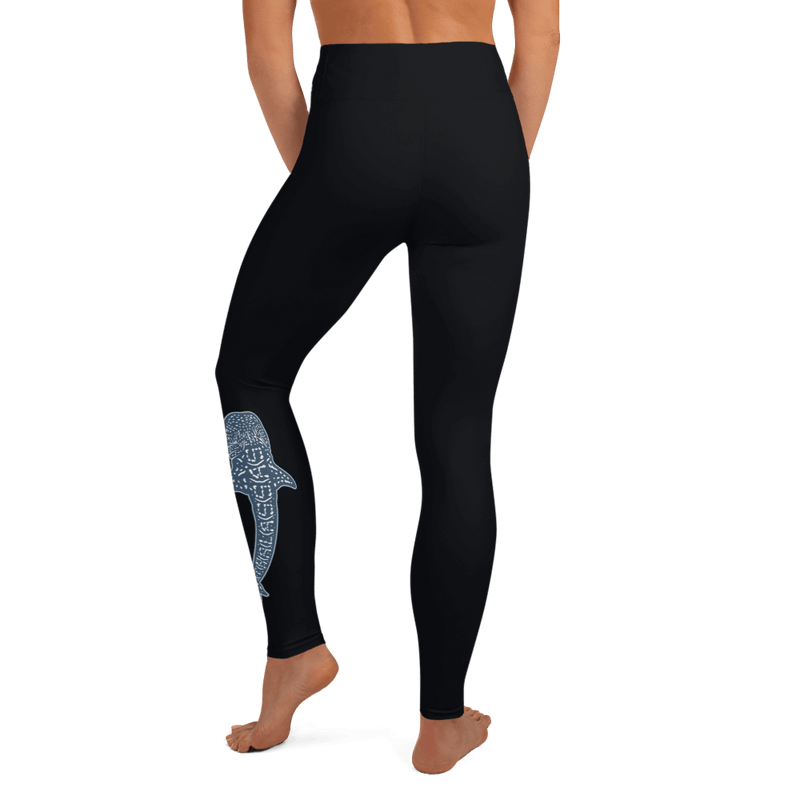 Whale Shark Secret Yoga Leggings