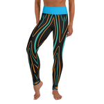 Electric Swallowtail Sea Slug Yoga Leggings