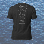 Saltwater Migratory Fish Silhouette T-Shirt