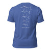 Saltwater Migratory Fish Silhouette T-Shirt