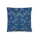 Painted Infurcata throw pillow in size 22x22.