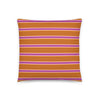 Purple-Ringed Top Snail Throw Pillow size, 22x22.