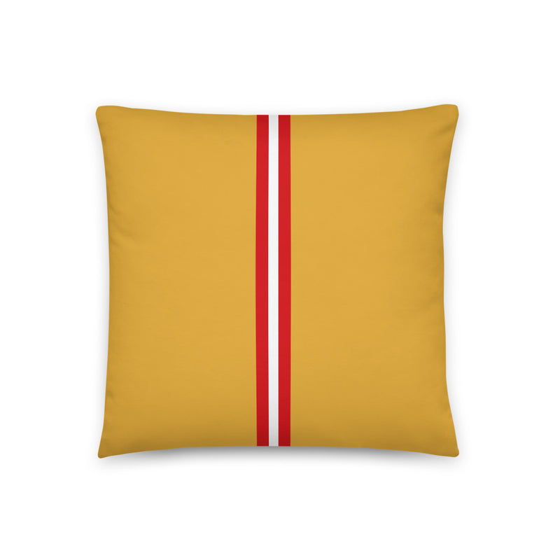 Skunk Cleaner Shrimp Throw Pillow in 22x22.