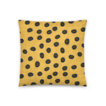 Blue-Ringed Octopus throw pillow size 22x22.