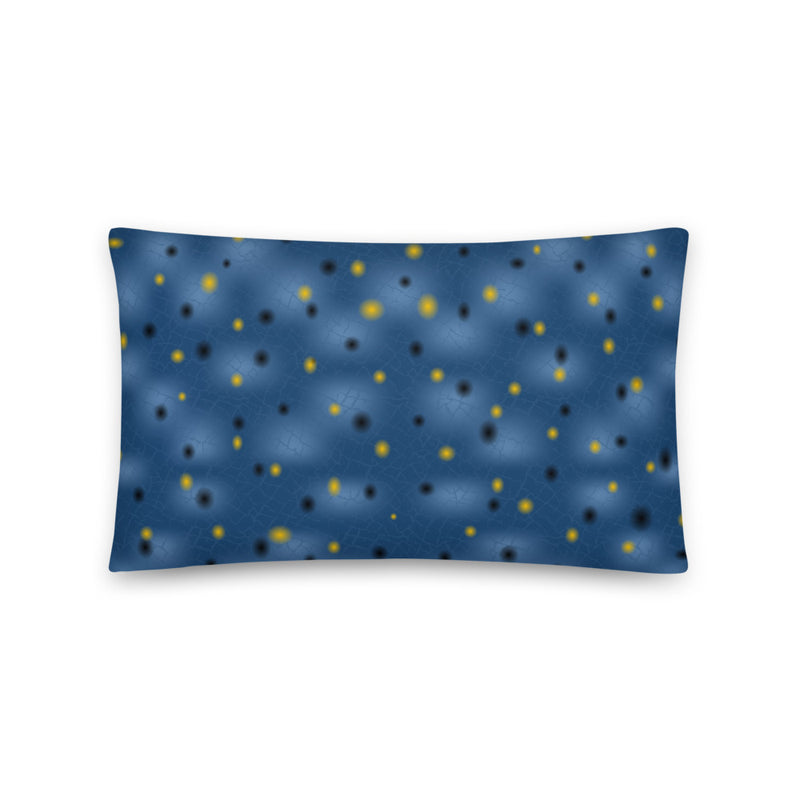 Painted Infurcata throw pillow in size 20x12.
