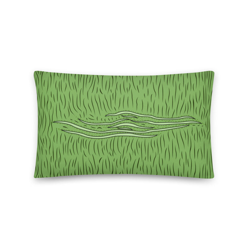 Taylor’s Sea Hare throw pillow in size 20x12.