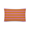 Purple-Ringed Top Snail Throw Pillow size, 20x12.