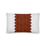 Glenie’s Chromodoris throw pillow in size 20x12.
