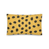 Blue-Ringed Octopus throw pillow, size 20x12