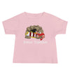 Better Together Friendship Baby Jersey Short Sleeve Tee of Candy Stripe Pistol Shrimp & Red-Banded Goby, words better together, color pink.