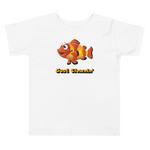 White color version of the toddler Just clownin’ short sleeve t-shirt.